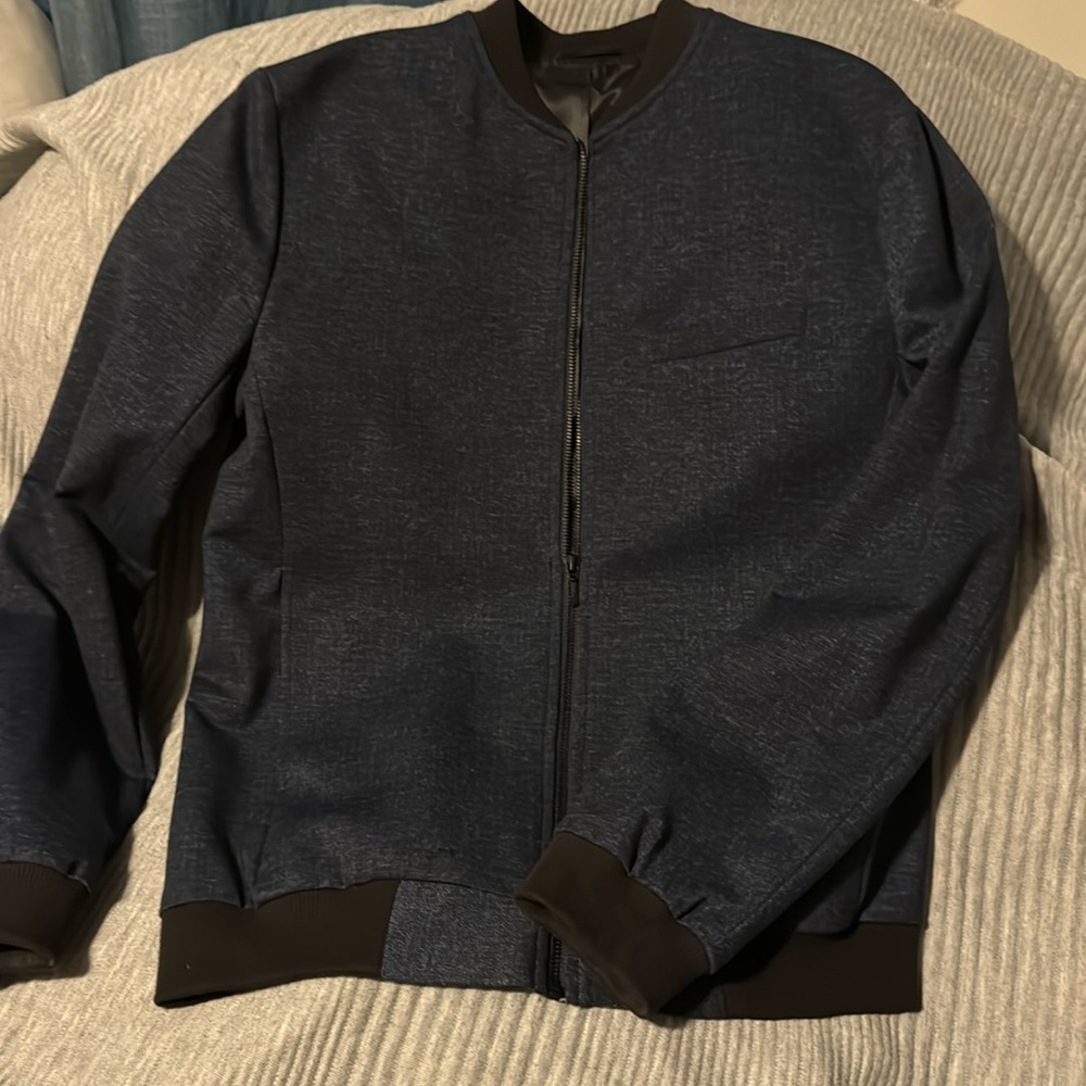 Topman Bomber Jacket, blue, US Men’s 40, like new